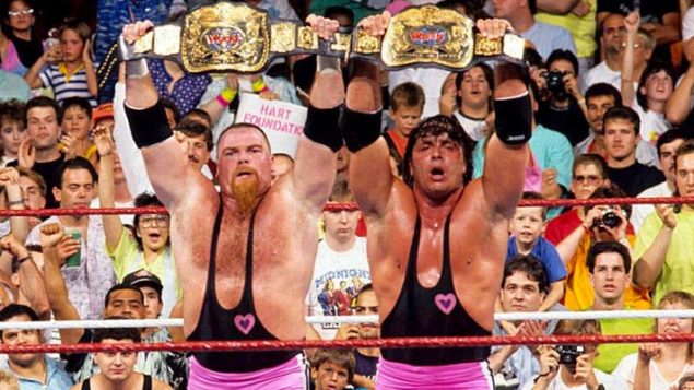 Hart Foundation at SummerSlam 1990