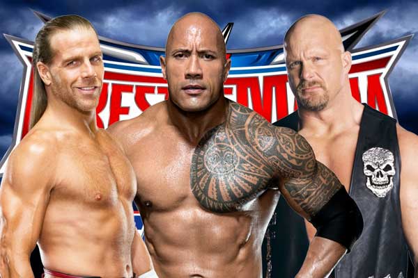 How The Rock, Stone Cold & HBK Should Be Used At WrestleMania (Editorial)