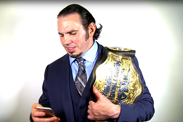 Matt Hardy Read Mean Tweets About Himself (Video)