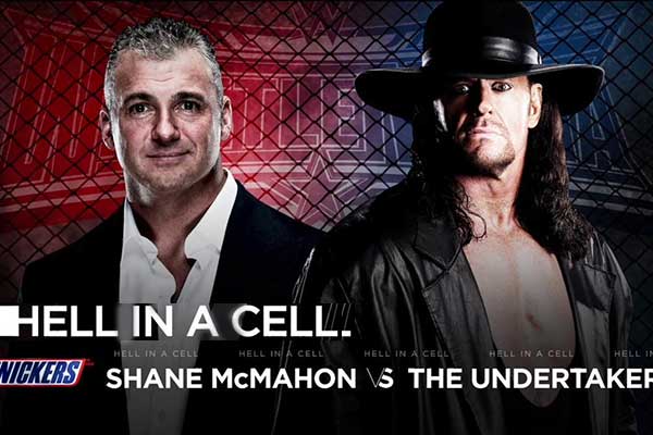 Shane McMahon vs. Undertaker Hell In A Cell At WrestleMania