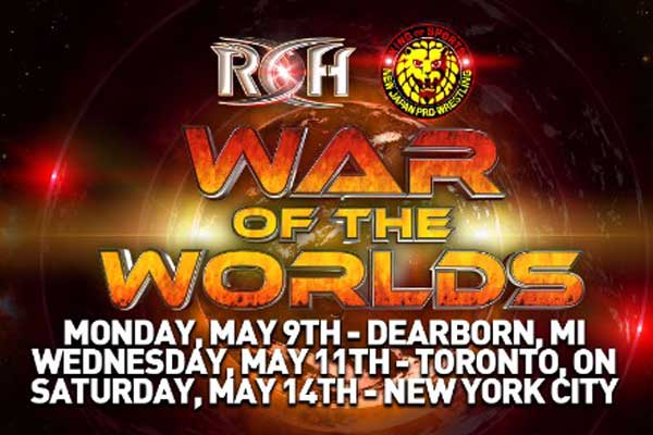 Full Details For ROH & NJPW’s War Of The Worlds Shows