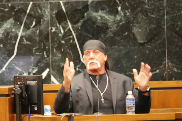 Live Blog: Day 2 Of Hulk Hogan Testifying In Trial Of His Lawsuit Against Gawker