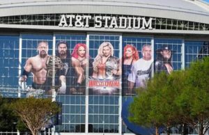 New Photos Of The WrestleMania 32 Stage Being Set Up At AT&T Stadium