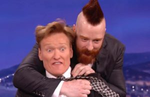 Video: Sheamus Gives Conan O’Brien A Mohawk