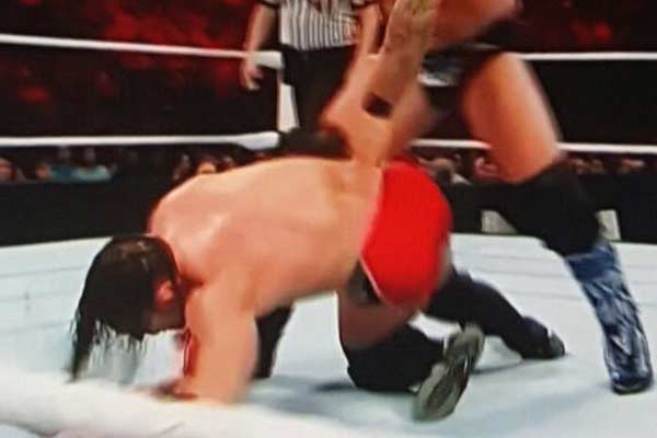 Video: Neville Injured On RAW