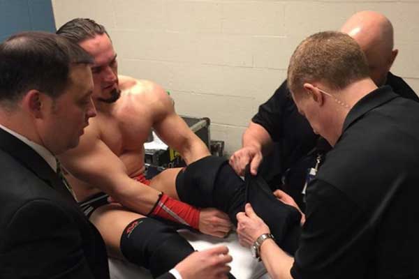 Neville’s Ankle Fractured On RAW