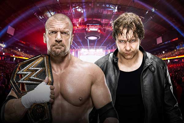 Triple H vs. Ambrose Announced For 3/12 WWE Roadblock Live Network Special