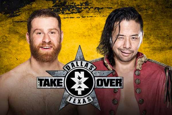 Nakamura vs. Zayn, Bayley vs. Asuka Set For NXT Takeover Dallas