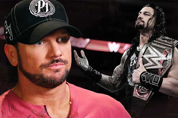 AJ Styles Talks About Becoming #1 Contender To Roman Reigns