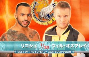 WATCH: Ospreay vs Ricochet From NJPW BOSJ 2016