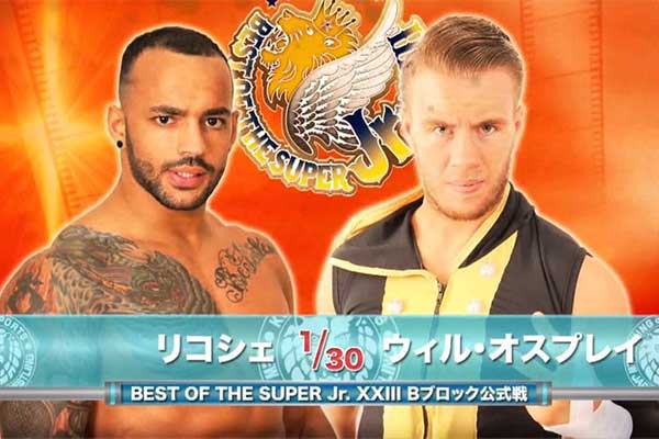 WATCH: Ospreay vs Ricochet From NJPW BOSJ 2016