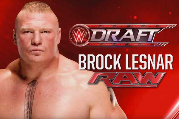 Original WWE Draft Plans For Brock Lesnar