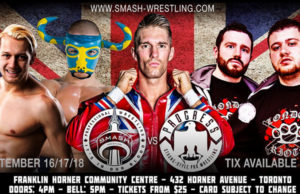 Big Names Announced for Co Branded PROGRESS/Smash Wrestling Events in September