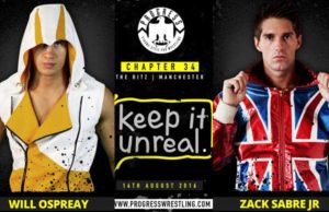 PROGRESS Announce First Two Matches for Chapter 34 – ‘Keep It Unreal’