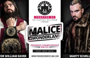 PROGRESS Chapter 33 – ‘Malice in Wonderland’ Full Results