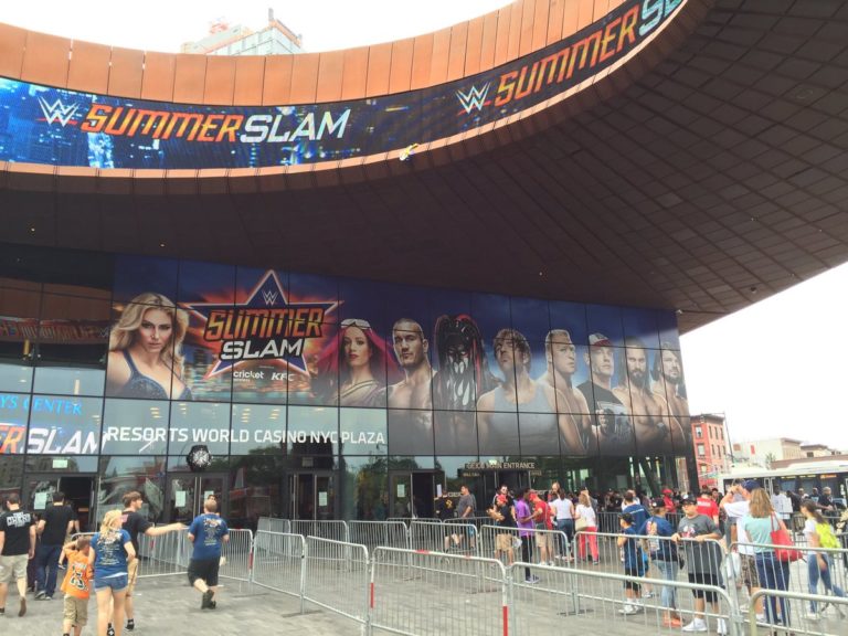 Exclusive Photos: On-Site Look At Tonight’s WWE SummerSlam Setup