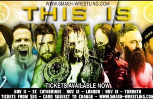 SMASH Wrestling Announce November Events Featuring PROGRESS Talent