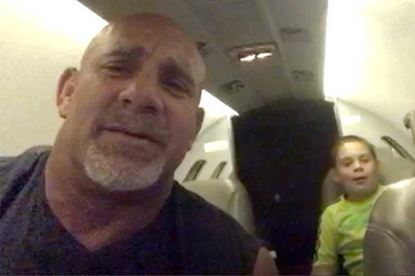 Goldberg Arrives In Denver For WWE RAW