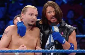 What You Didn’t See On SmackDown Involving James Ellsworth & AJ Styles