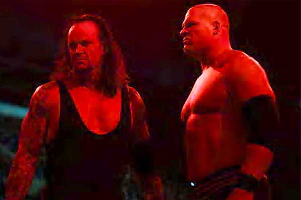 The Undertaker & Kane Reunite After SmackDown (Video)