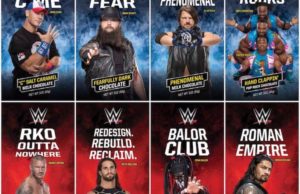 WWE Chocolate Bars Now Available