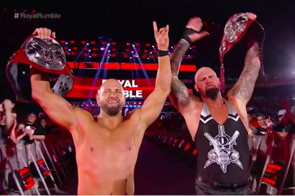 New RAW Tag Team Championships Crowned At Royal Rumble