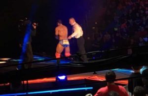 Photo: Darren Young Injured At WWE Tapings