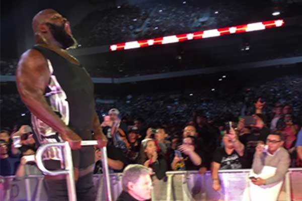 Superstars Got A Ride Down The Entrance Ramp At The Royal Rumble (Photos)