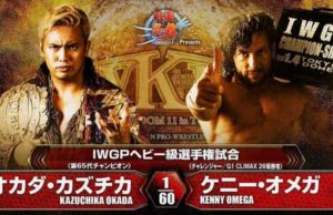 Kenny Omega vs Kazuchika Okada Streaming Free on NJPW World