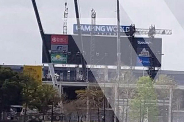 WrestleMania 33 Set Under Construction At Camping World Stadium (Photos)