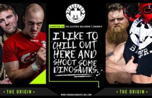 PROGRESS Chapter 46 ‘I Like To Chill Out Here and Shoot Some Dinosaurs’ Main Event and Undercard Matches Announced