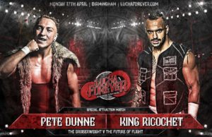 Lucha Forever (UK) – Debut Show Matches Announced (4/17)