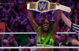 Naomi Captures SmackDown Women’s Championship At WrestleMania