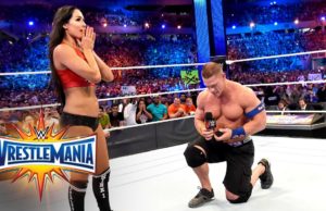 John Cena Proposes To Nikki Bella At WrestleMania 33