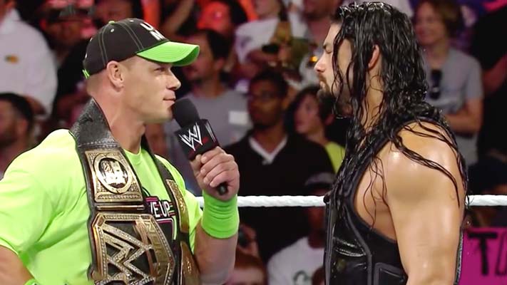 John Cena & Roman Reigns Trade Shots On Twitter After Reigns’ WWE Battleground Comment