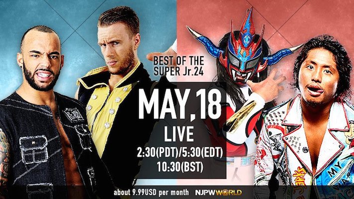 NJPW Best of the Super Juniors Day 2 Results and Tournament Standings