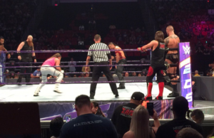 Nakamura, Styles & Orton Wrestle After SmackDown, Kevin Owens Personalizes Title (Video)