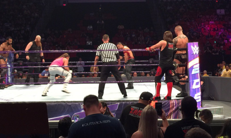 Nakamura, Styles & Orton Wrestle After SmackDown, Kevin Owens Personalizes Title (Video)