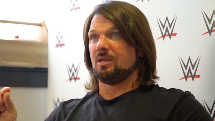 AJ Styles Reveals The One Man He’d Really Like to Get Into The WWE Ring With