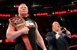 Paul Heyman Reacts To Brock Lesnar Breaking WWE Title Record, Baron Corbin Shows Off New Look