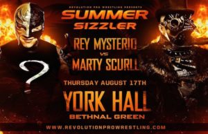 Rey Mysterio vs Marty Scurll Announced for Rev Pro’s Summer Sizzler 2017