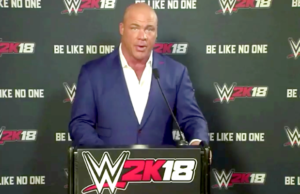 Kurt Angle WWE 2K18 Press Conference Video