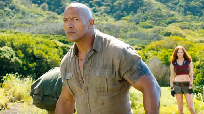 Official Trailer For The Rock’s “Jumanji: Welcome To The Jungle”