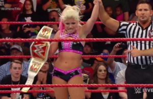 Alexa Bliss Wins RAW Women’s Championship, Attacked by Nia Jax