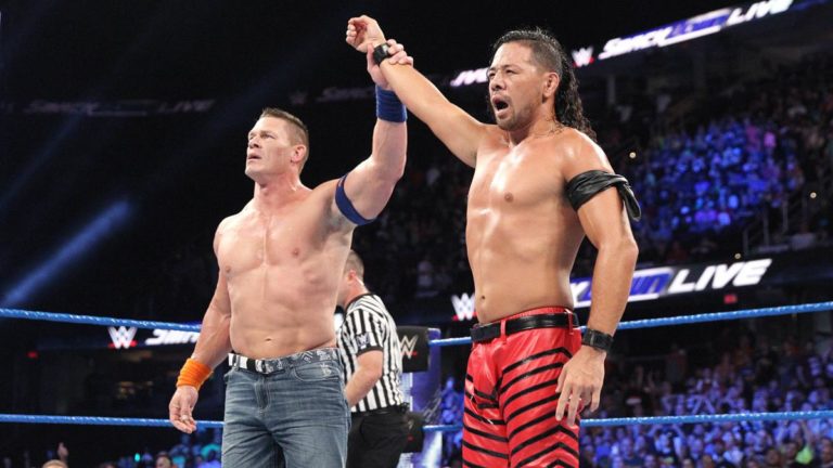 Nakamura Apologizes To Cena For Scary Suplex Spot On Smackdown