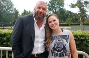 Funny Picture Of Triple H Snapping A Photo Of Ronda Rousey, Why Nigel McGuinness Missed NXT TakeOver