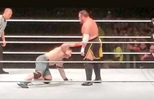 Video: John Cena vs. Samoa Joe From #WWECarbondale (8/25)