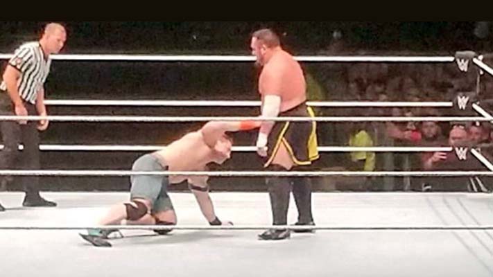 Video: John Cena vs. Samoa Joe From #WWECarbondale (8/25)