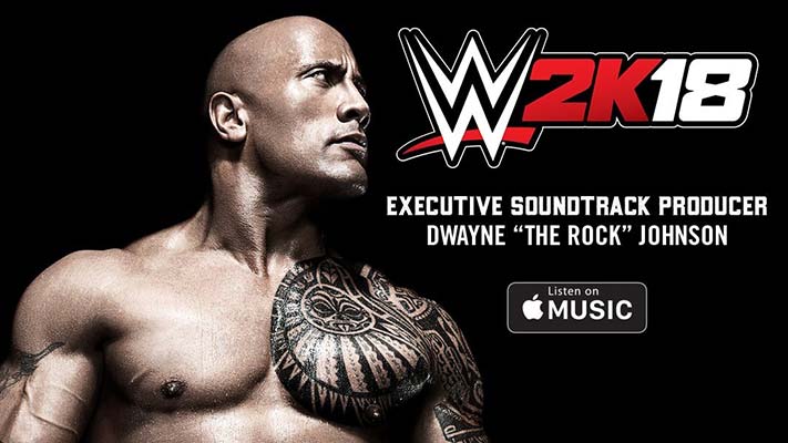 The Rock Serving As Executive Soundtrack Producer For WWE 2K18