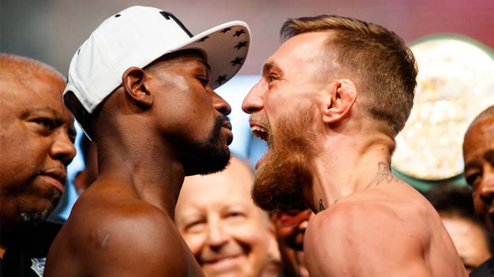 Pro Wrestling Reacts to Mayweather vs McGregor